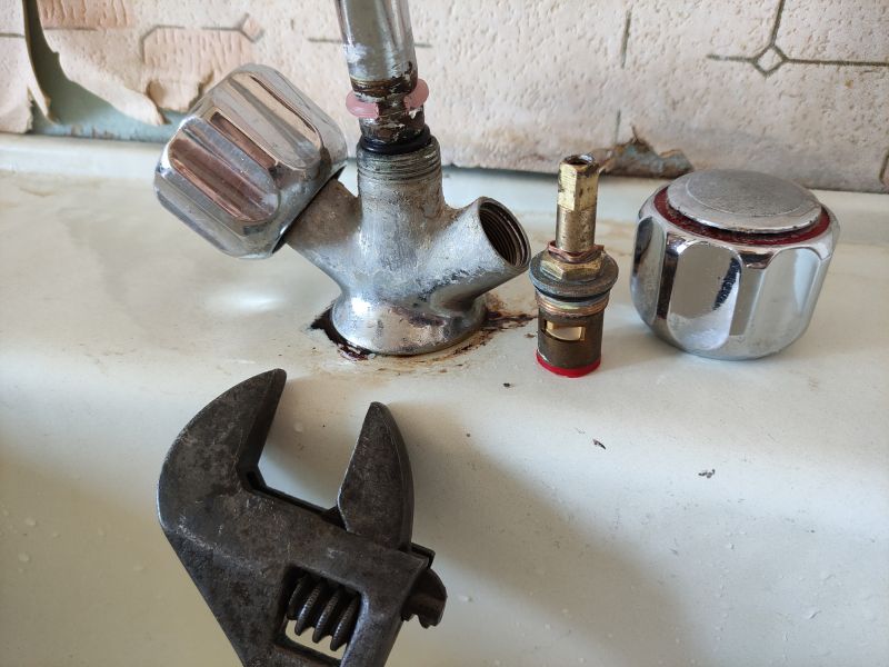Faucet Repair detail